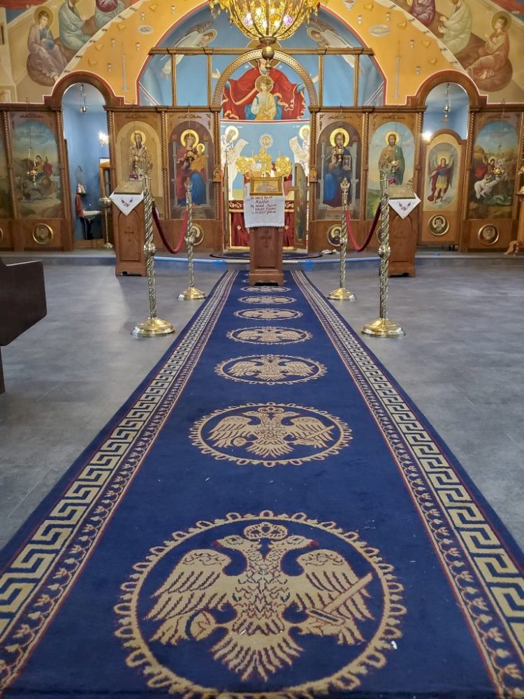 Замењен под у цркви Св. Димитрија у Виндзору