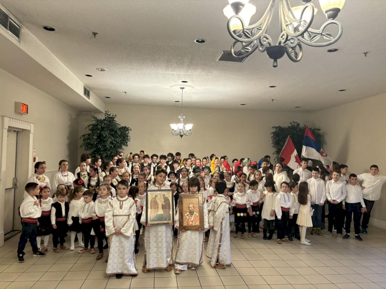 Прослава и академија поводом прославе Светог Саве првог Архиепископа Српског у Оквилу