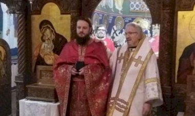 Света Архијерејска Литургија и рукоположење у Манастиру Светог Преображења Господњег у Милтону