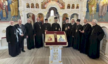 Света архијерејска Литургија у манастиру Беочину