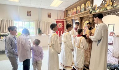 Празник Васкрсења Христовог у парохији Св. Петке у Лејкшору