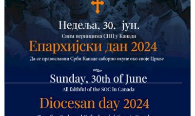 ANNOUNCEMENT: DIOCESAN DAY 2024, Sunday, 30th of June