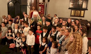 Патријарх Порфирије на прослави 70. годишњице СЦШО Свете Тројице у Монтреалу