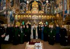 Head of Macedonian Orthodox Church Visits Holy Transfiguration Monastery in Canada