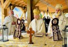 Metropolitan Mitrofan Served at Holy Cross Romanian Orthodox Monastery
