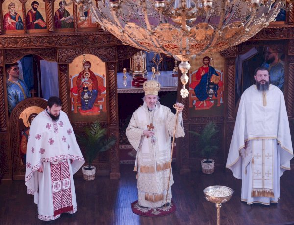 Храмовна слава у Лондону прослављена Светом Архијерејском Литургијом