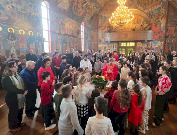 Празник Сретења Господњег у Цркви Светог Николе у Хамилтону