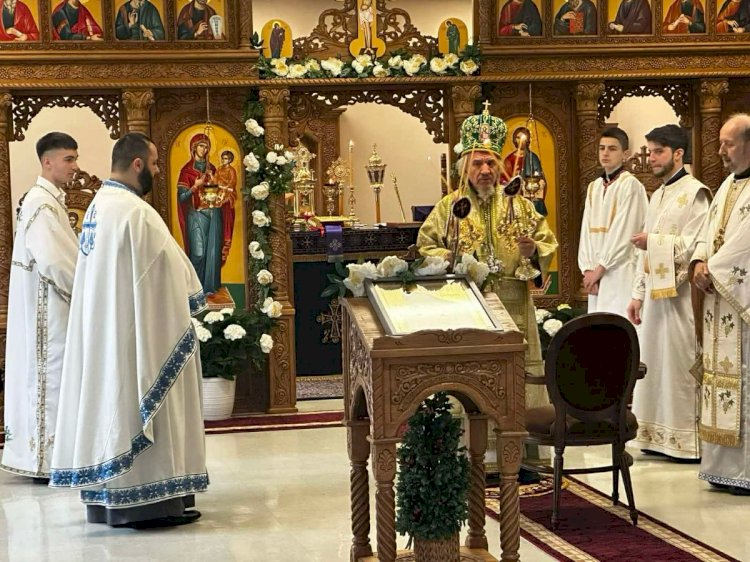 Palm Sunday in Lakeshore Celebrated with Holy Hierarchical Liturgy