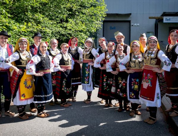 Concert of the Vuk Karadzic Folklore Group from Vancouver