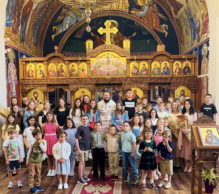 Third School Year of Serbian Language School at Saint Sava Church in London Successfully Completed