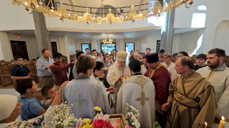 Bishop Irénée (OCA) Celebrated Holy Hierarchical Liturgy in Burnaby